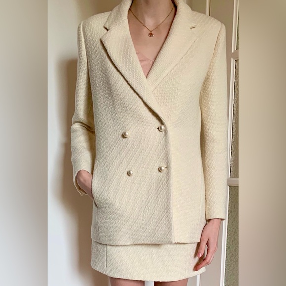 Sandro Wool Tweet Blazer - Picture 1 of 6